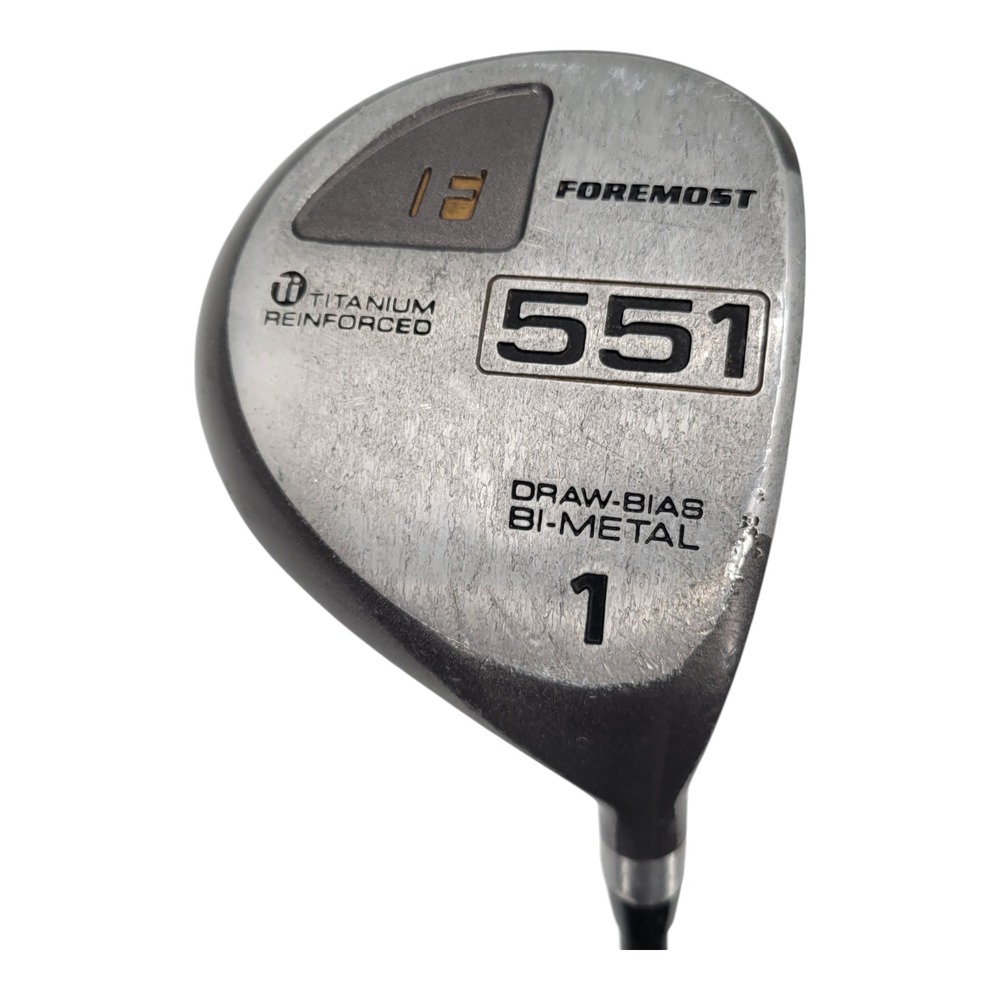 Foremost 551 Titanium Reinforced Draw Bias Bi-Metal Driver RH 45.5" Golf Club